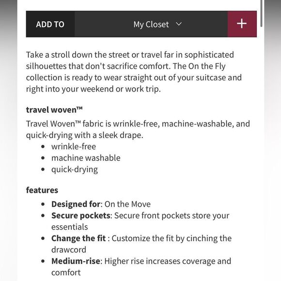 Lululemon On the Fly Wide-Leg 7/8 Pant *Woven
Black - Picture 4 of 10